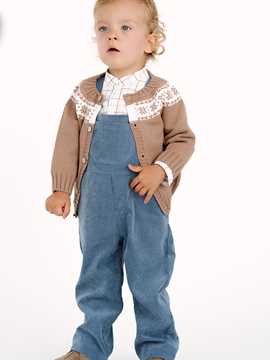 medium blue romper boy