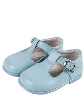 zapato piel pepito celeste gales