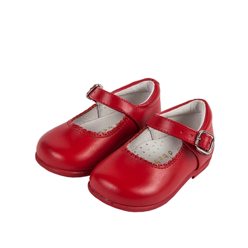 Mercedes shoes rubber sole red