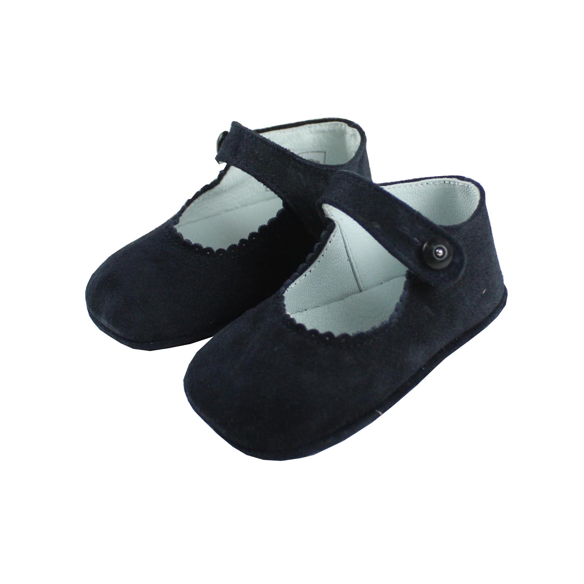 infant navy blue shoes