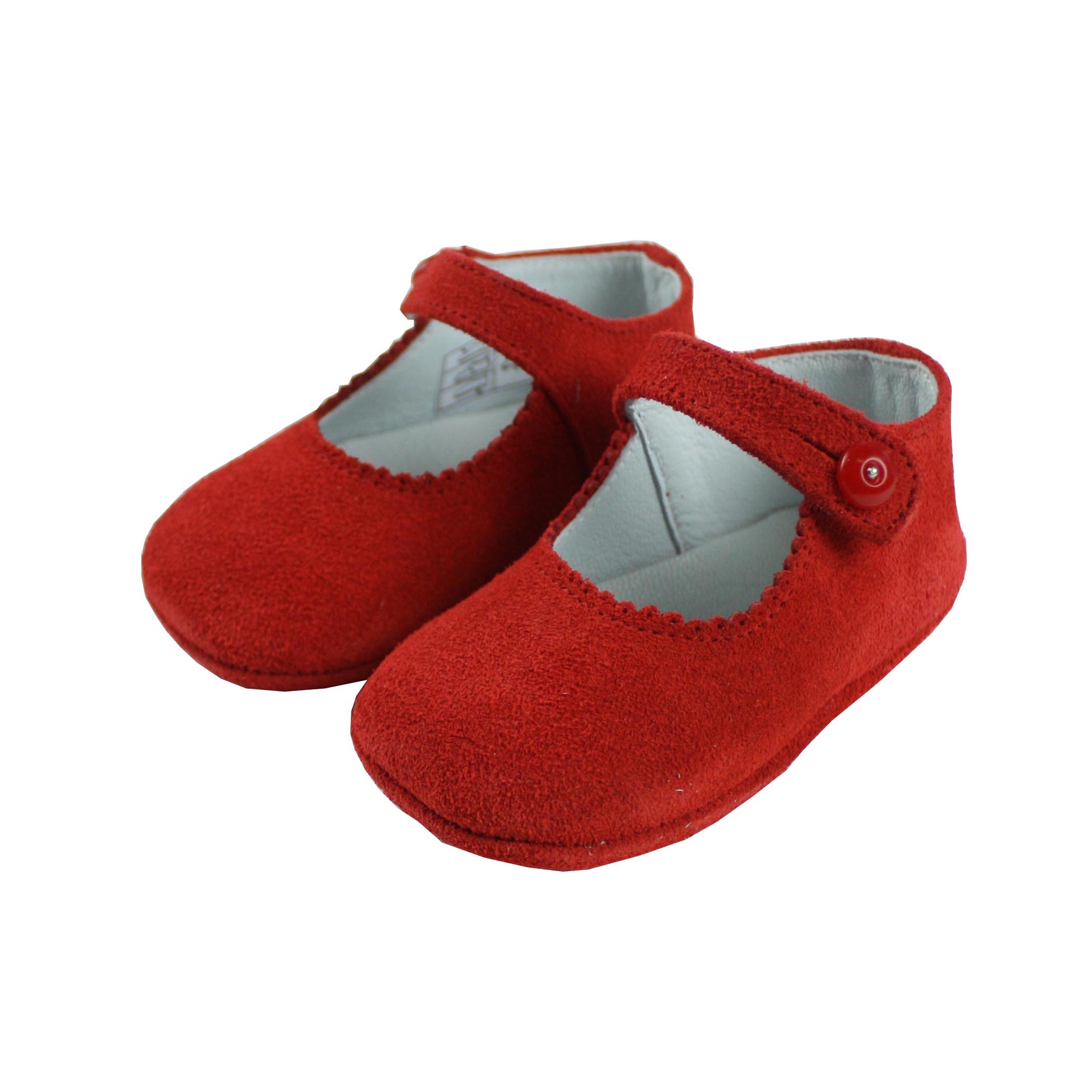 red baby girl shoes