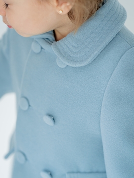 blue coat girl
