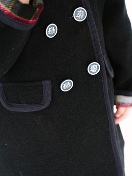 navy blue austrian coat