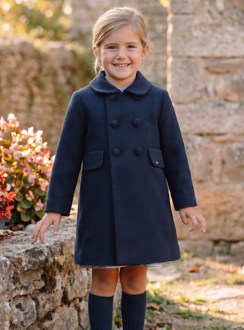 navy blue coat