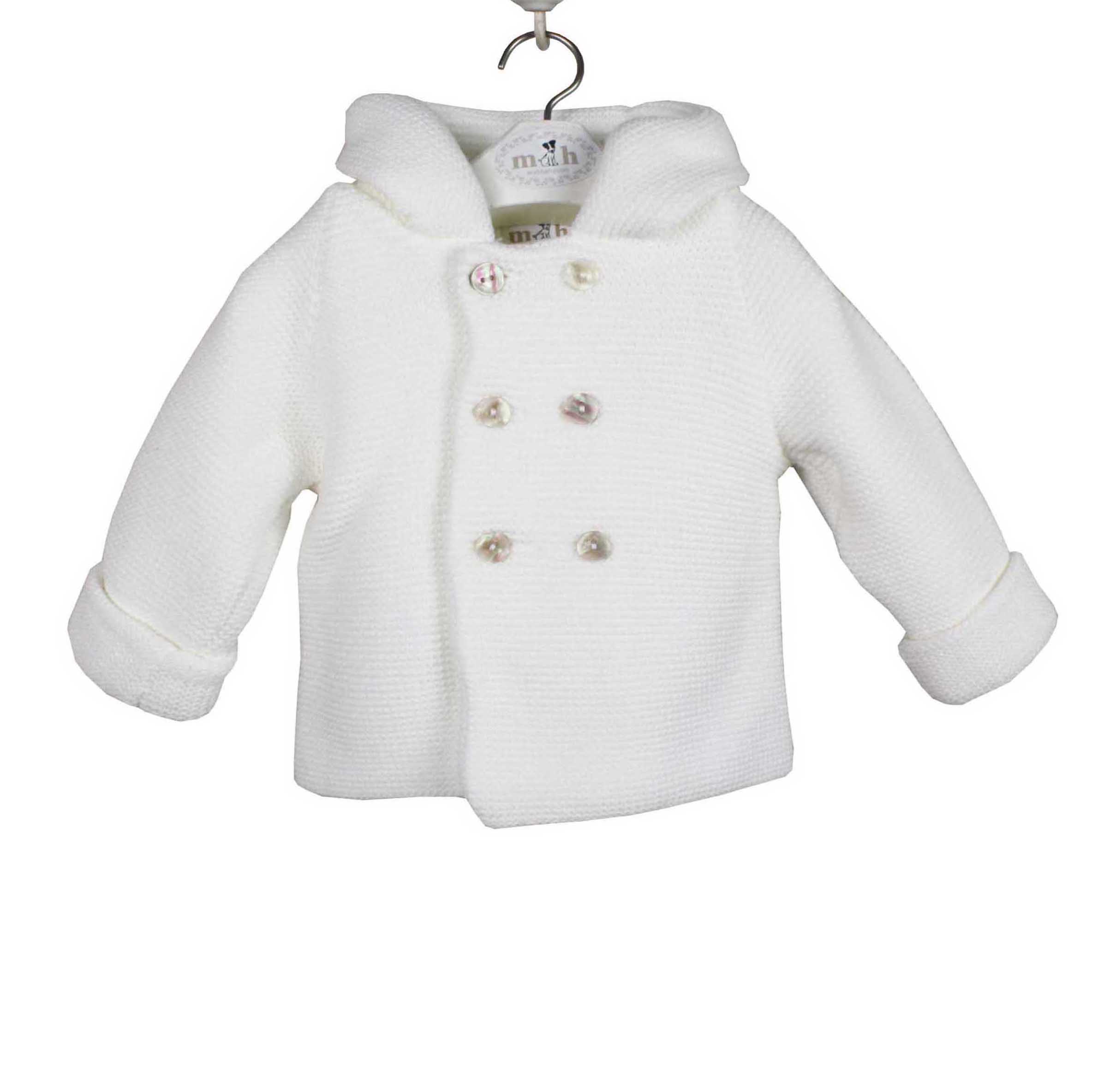 punto bebe liso blanco con