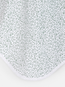 green swaddle blancket