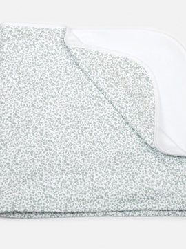 green swaddle blancket