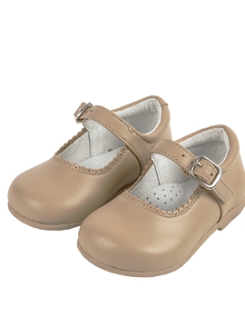 zapato piel arena mercedita