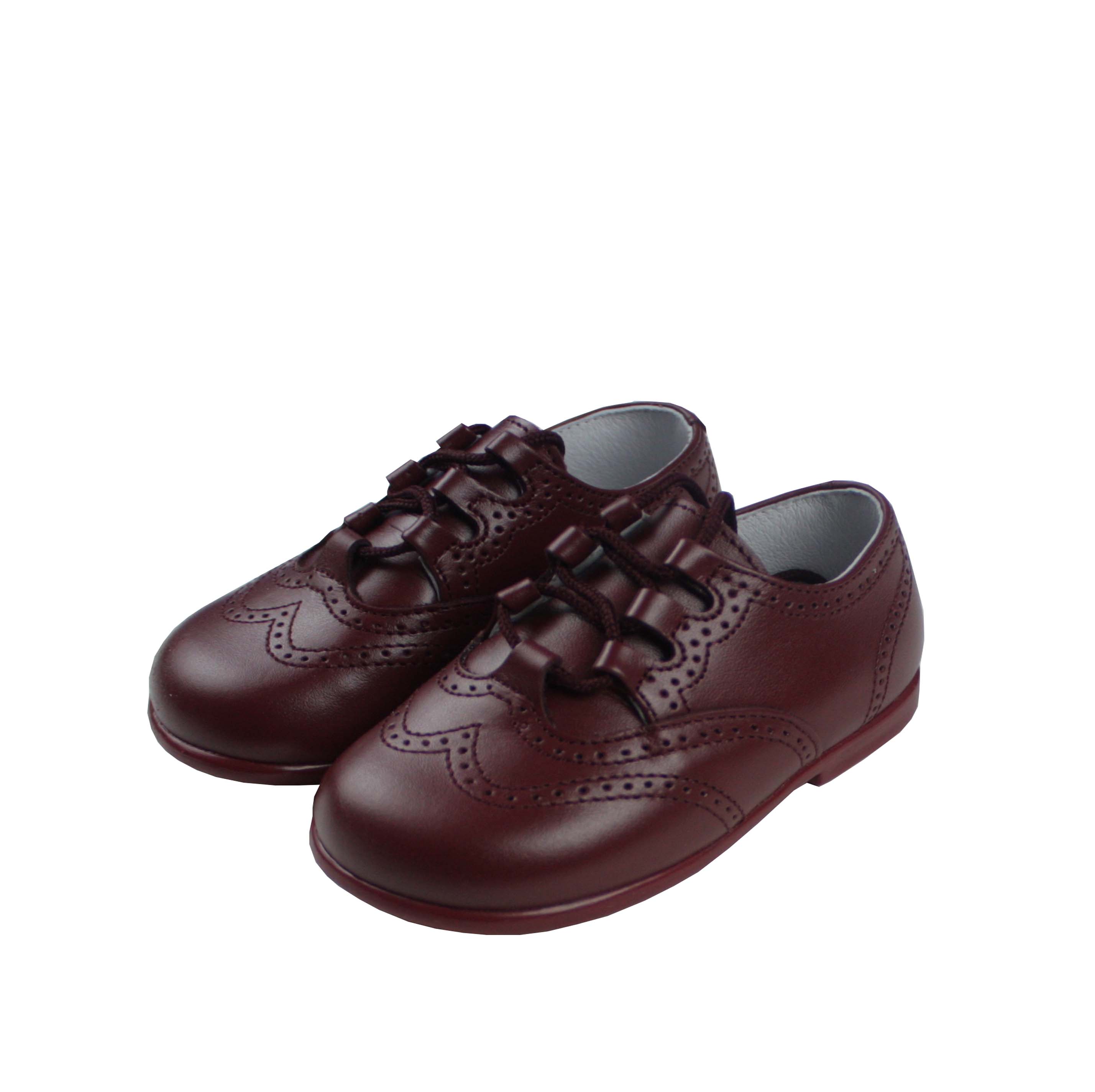 burgundy baby boy shoes