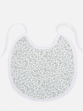 green bib print