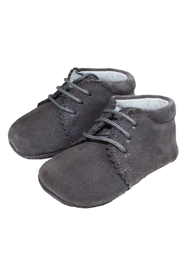 Badana bota ante gris perla