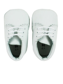 Badana bota blanco con cordones