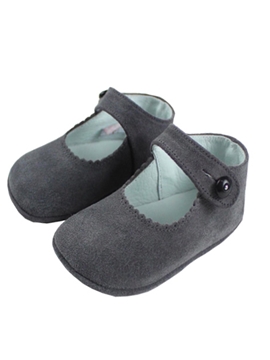Badana mercedita ante gris plomo