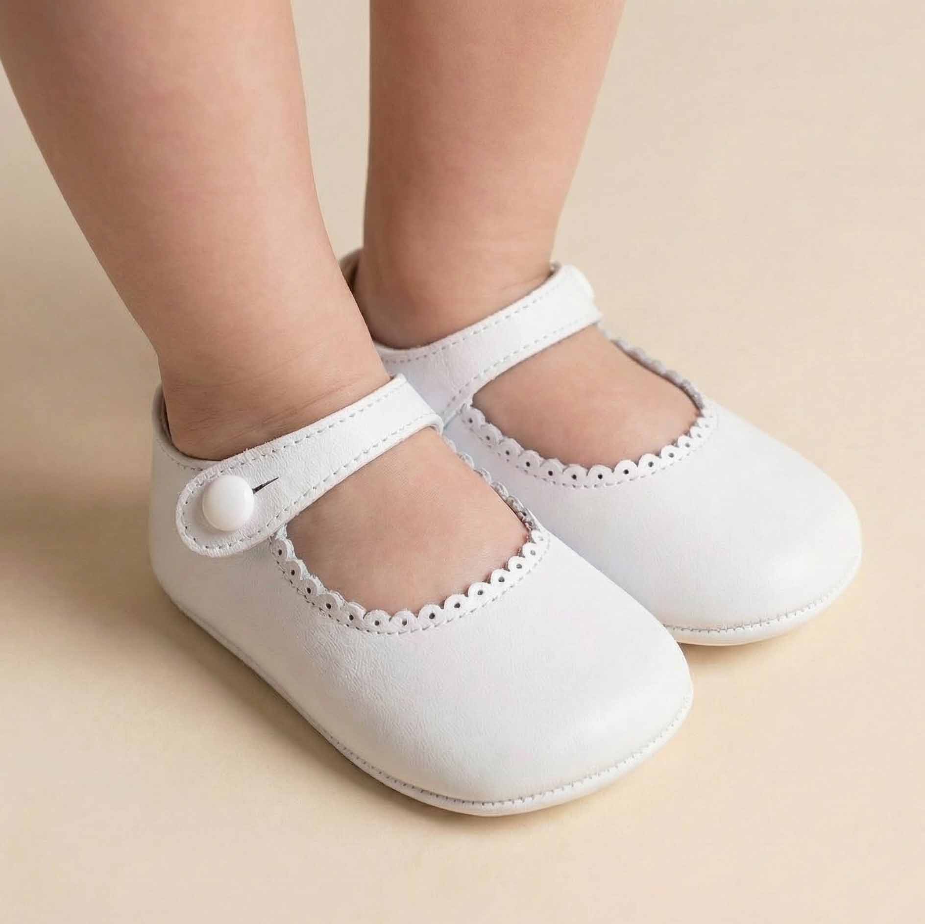 Baby shoes Mary Jane leather shoes