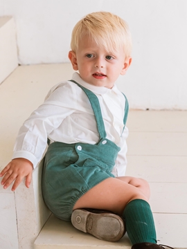 bermuda con tirante. Micropana verde