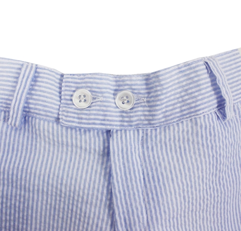 Toddler boy bermuda blue stripes