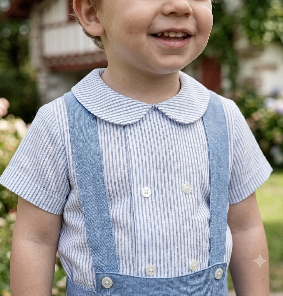 shirt blue stripes