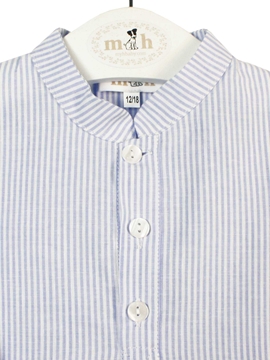 camisa mao raya azul