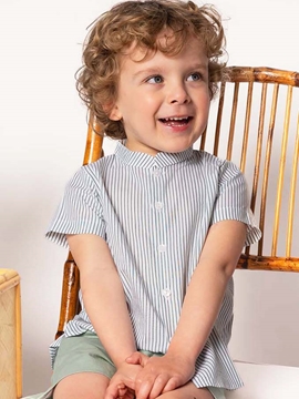 camisa mao raya verde corta