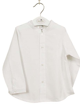 Camisa niño blanca mao