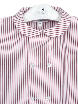 camisa raya roja corta