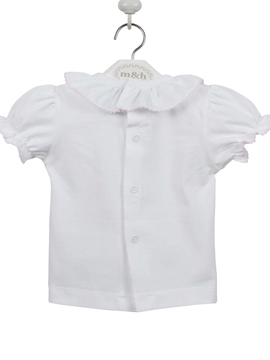 t shirt white and pink