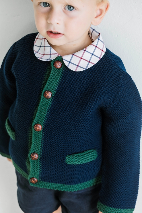 chaqueta austriaca marino