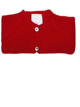 chaqueta roja bobo larga