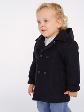 Navy short coat