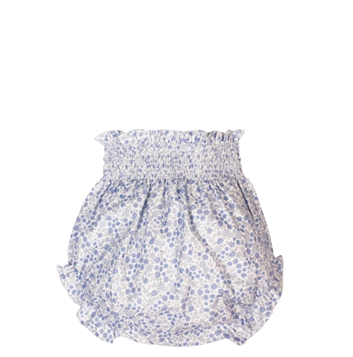 blue flowers diaper bloomer