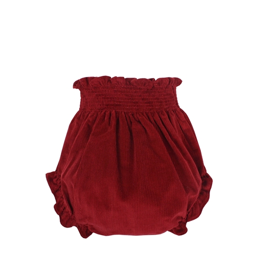 baby bloomer corduroy burgundy