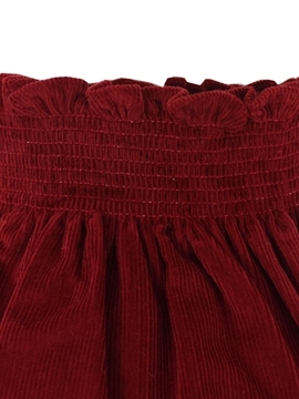 baby bloomer corduroy burgundy