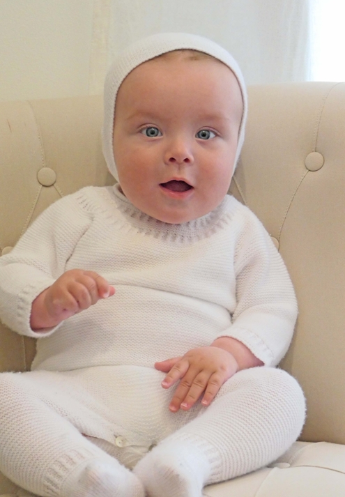 white knit jumpsuit