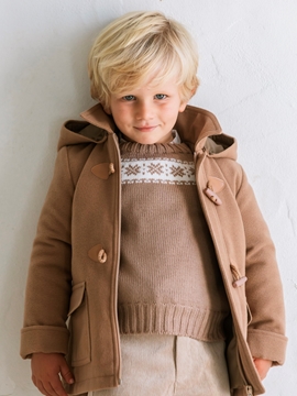 camel boy coat