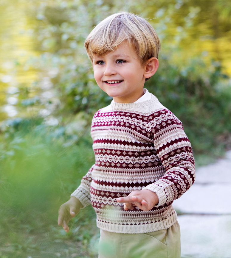 Baby boy burgundy sales sweater