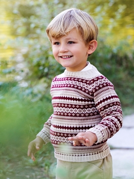 jacquard burgundy
