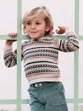jacquard green