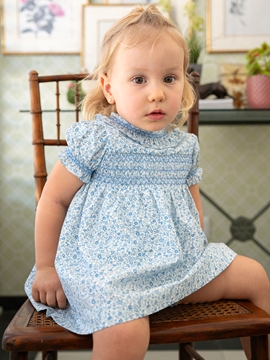 blue dress baby
