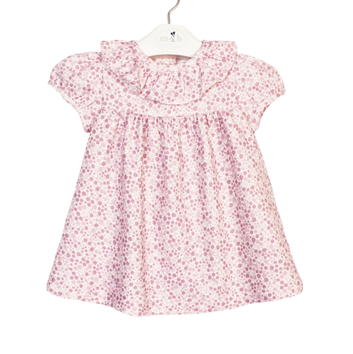 baby dress pink print fall