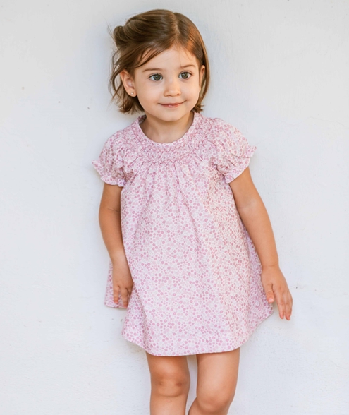 baby dress flowers