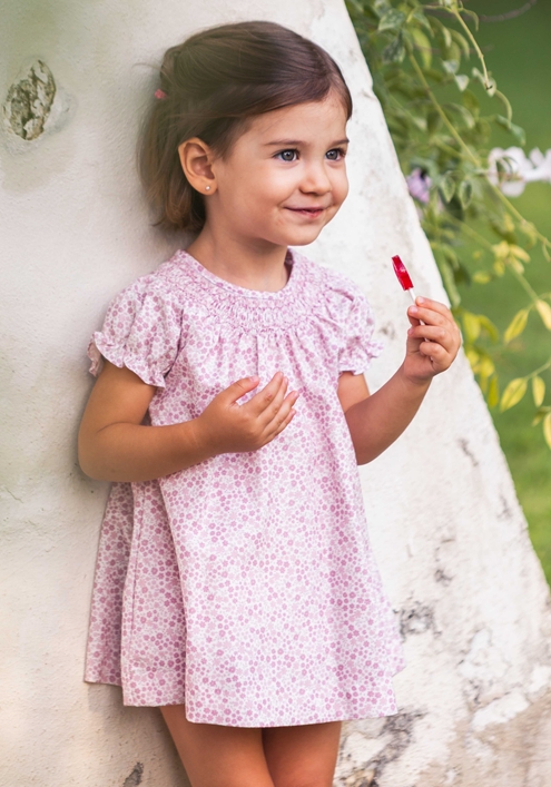 pink salito dress baby