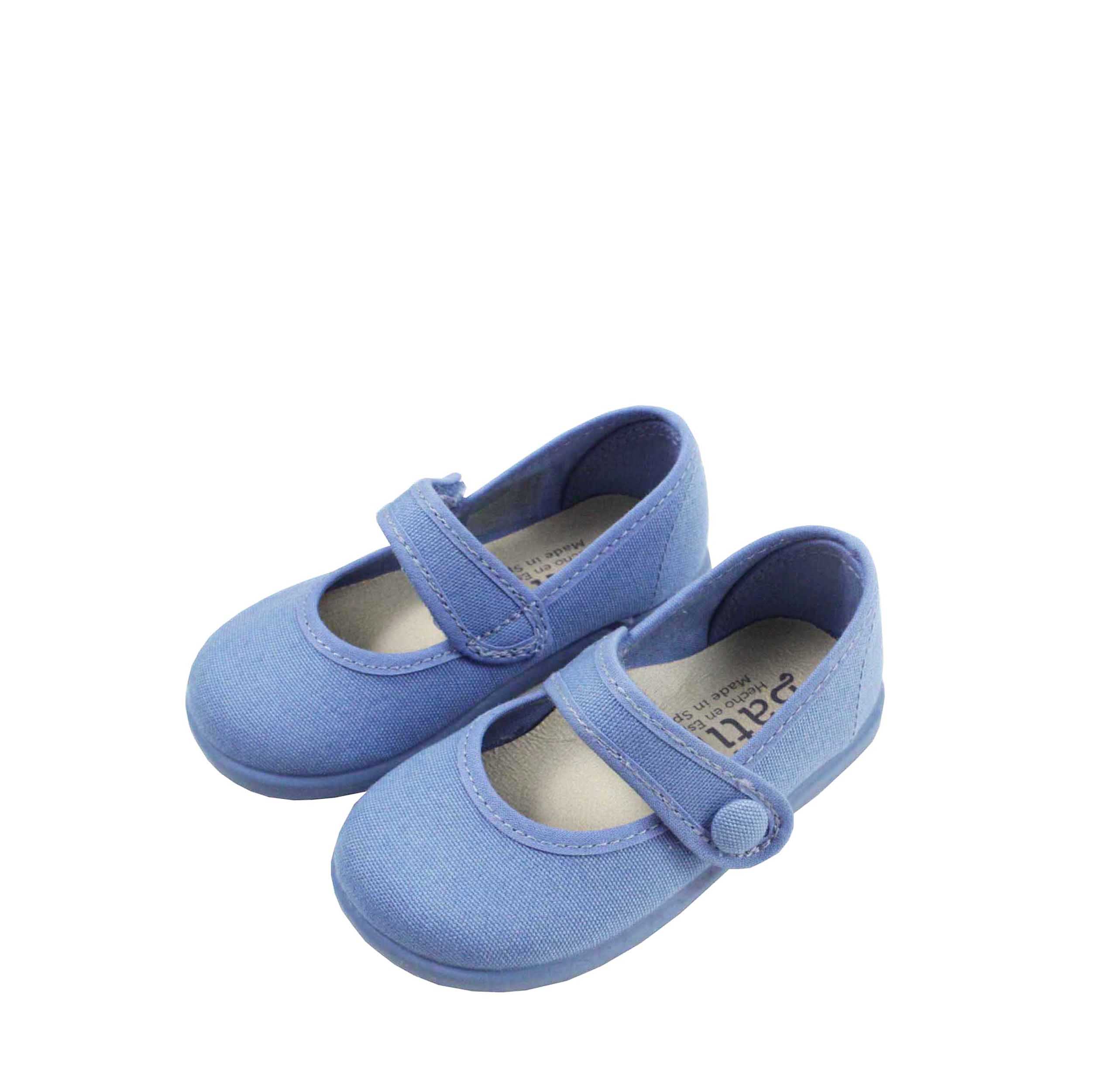 loneta azul mercedita
