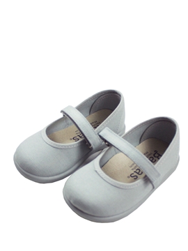 Loneta mercedita en gris