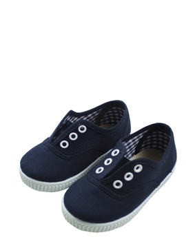 Loneta sin cordones azul marino