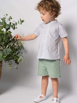 mao shirt look summer