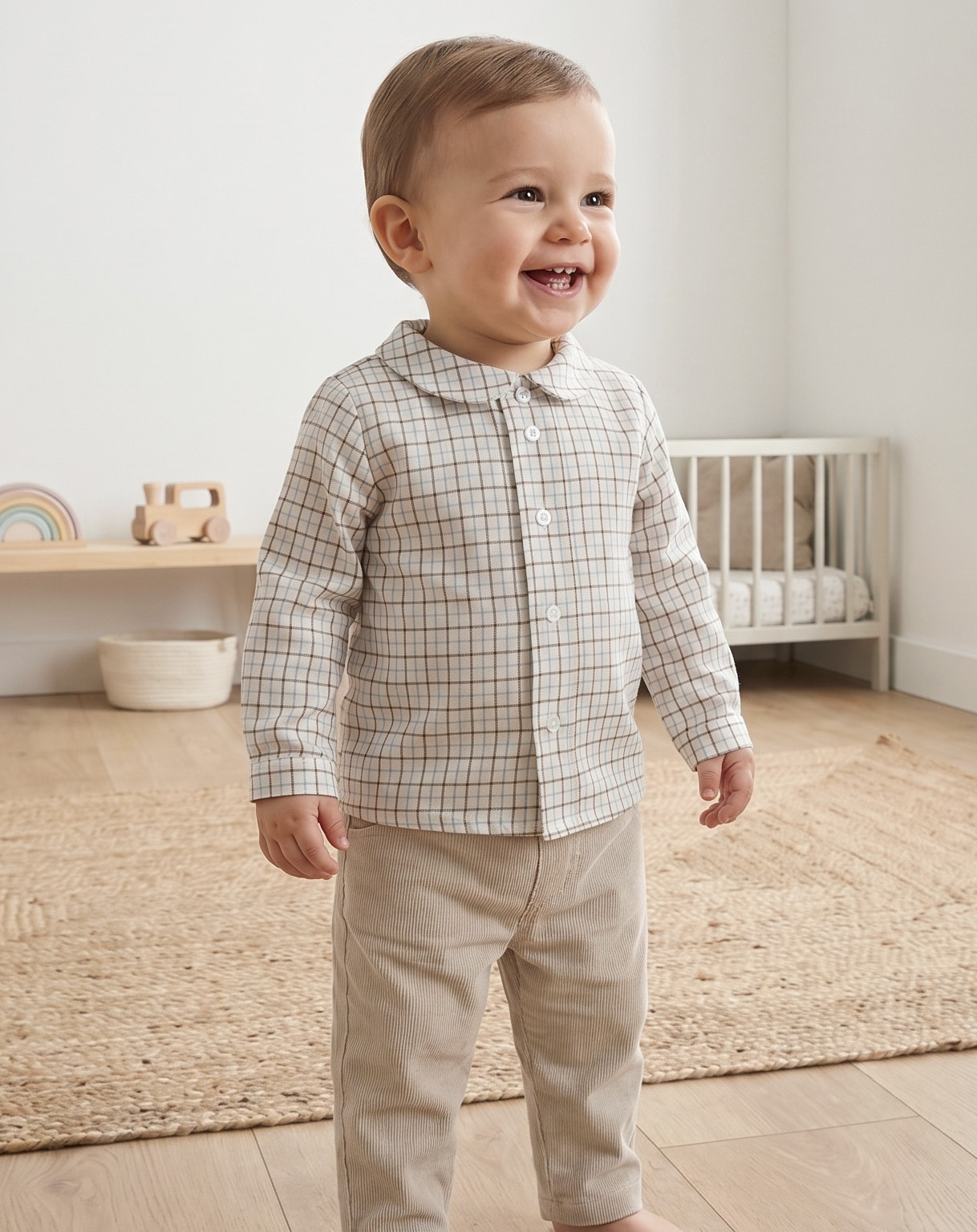 beige pants corduroy