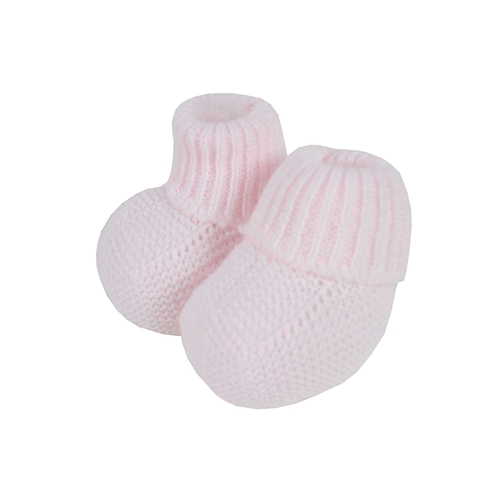 Patuco bebé punto rosa m&h