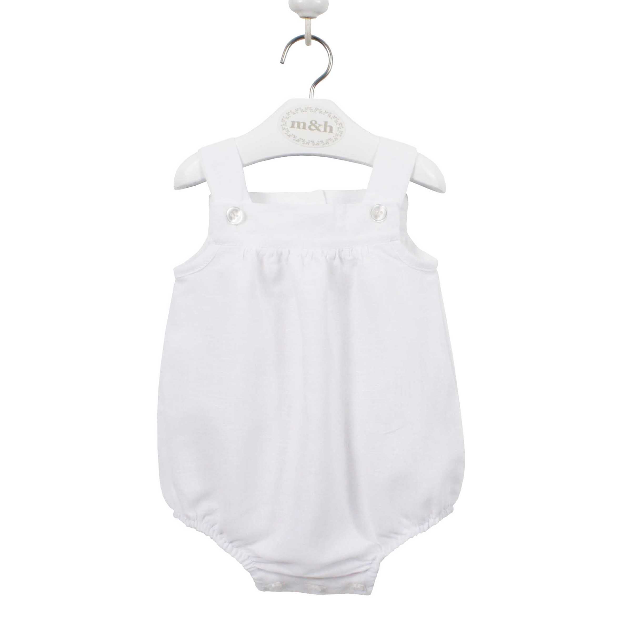 Observeer Weven Boekwinkel Baby romper white