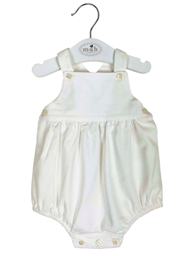 Manuel baby romper off white corduroy