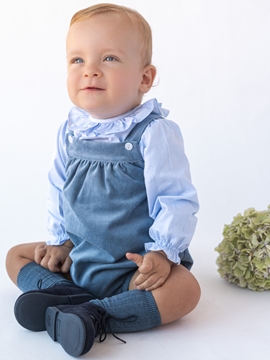 baby romper blue